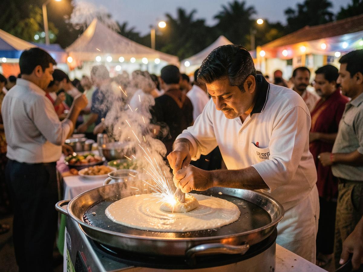 Live dosa counter